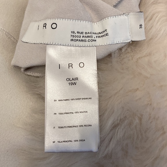 IRO Olair Reversible Shearling Vest - Picture 13 of 13